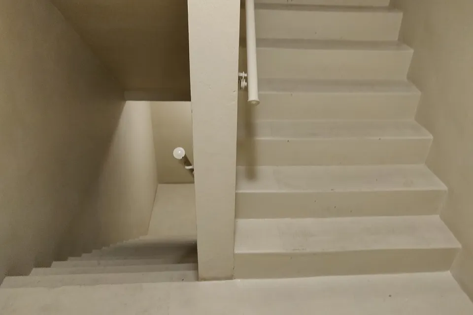 Apartment staircase, Washington, D.C.